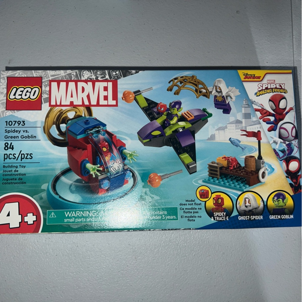 Lego Red and Blue Building Set Interactive Play